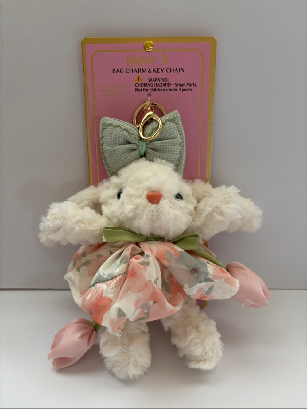 Piper-K Plush Bunny Bag Charm